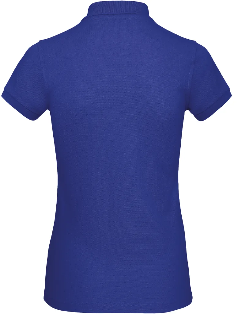 Polo bio femme personnalisé, coton bio et coupe cintrée (PW440), Cobalt Blue, photo 8