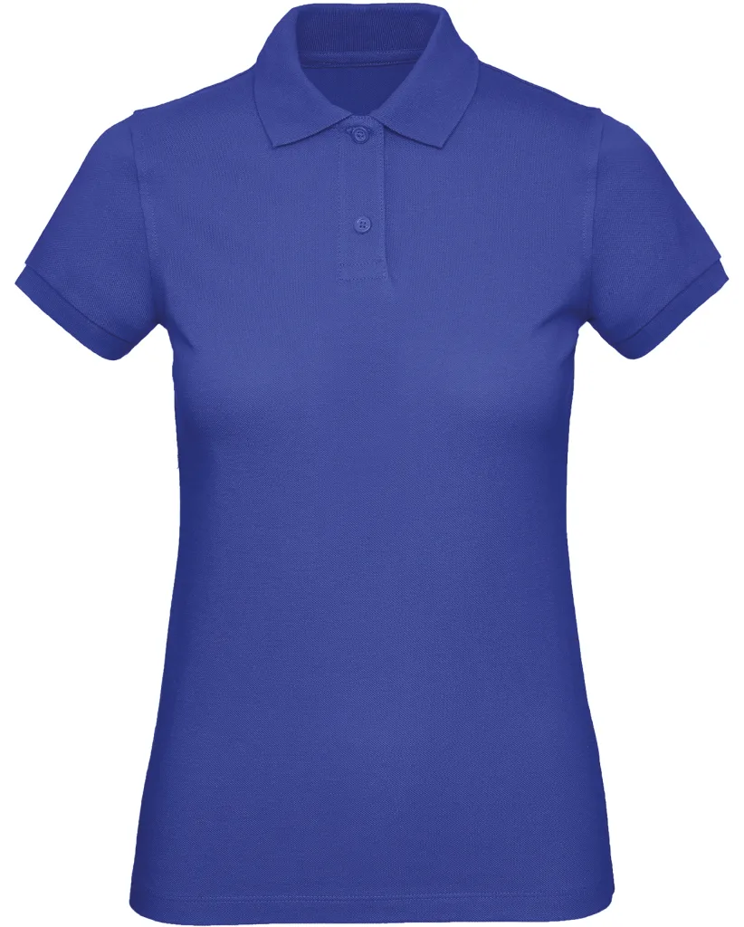 Polo bio femme personnalisé, coton bio et coupe cintrée (PW440), Cobalt Blue, photo 7