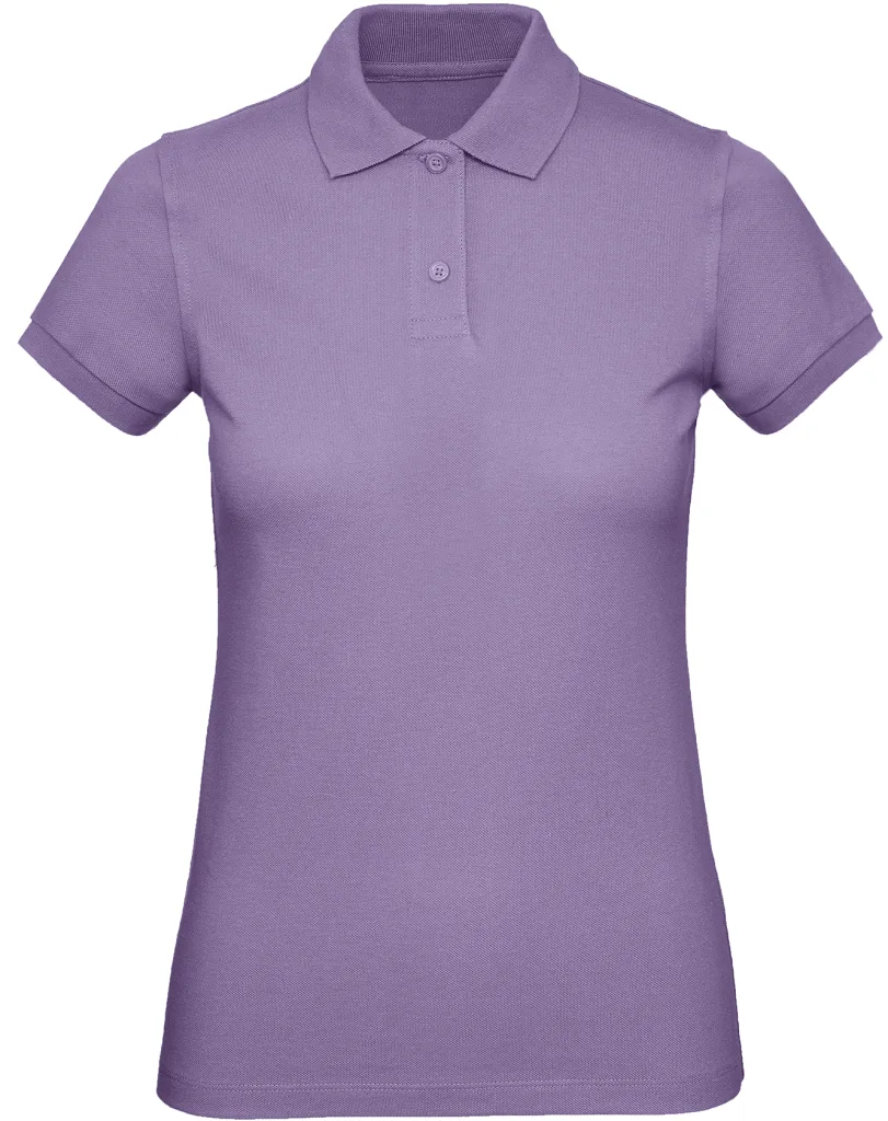 Polo bio femme personnalisé, coton bio et coupe cintrée (PW440), Millennial Lilac, photo 15
