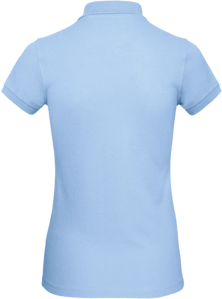 Polo bio femme personnalisé, coton bio et coupe cintrée (PW440), Sky Blue, photo 30