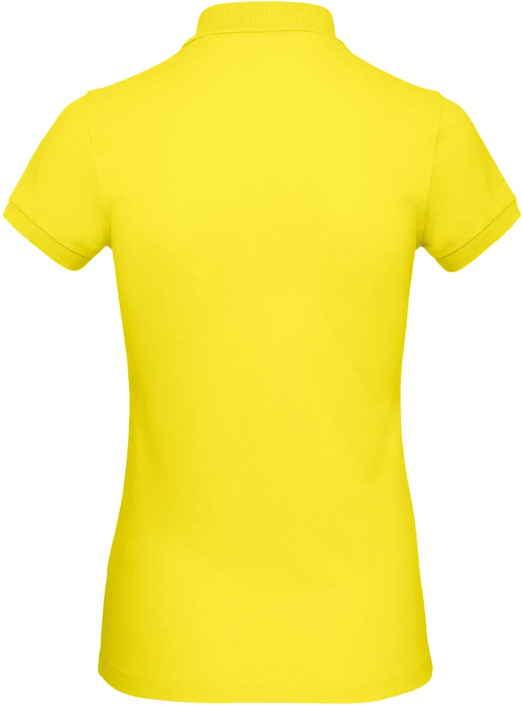 Polo bio femme personnalisé, coton bio et coupe cintrée (PW440), Solar Yellow, photo 32