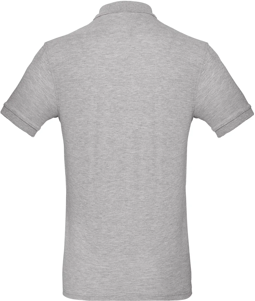 Polo bio homme personnalisé, coton biologique respirant (PM430), Heather Grey, photo 14