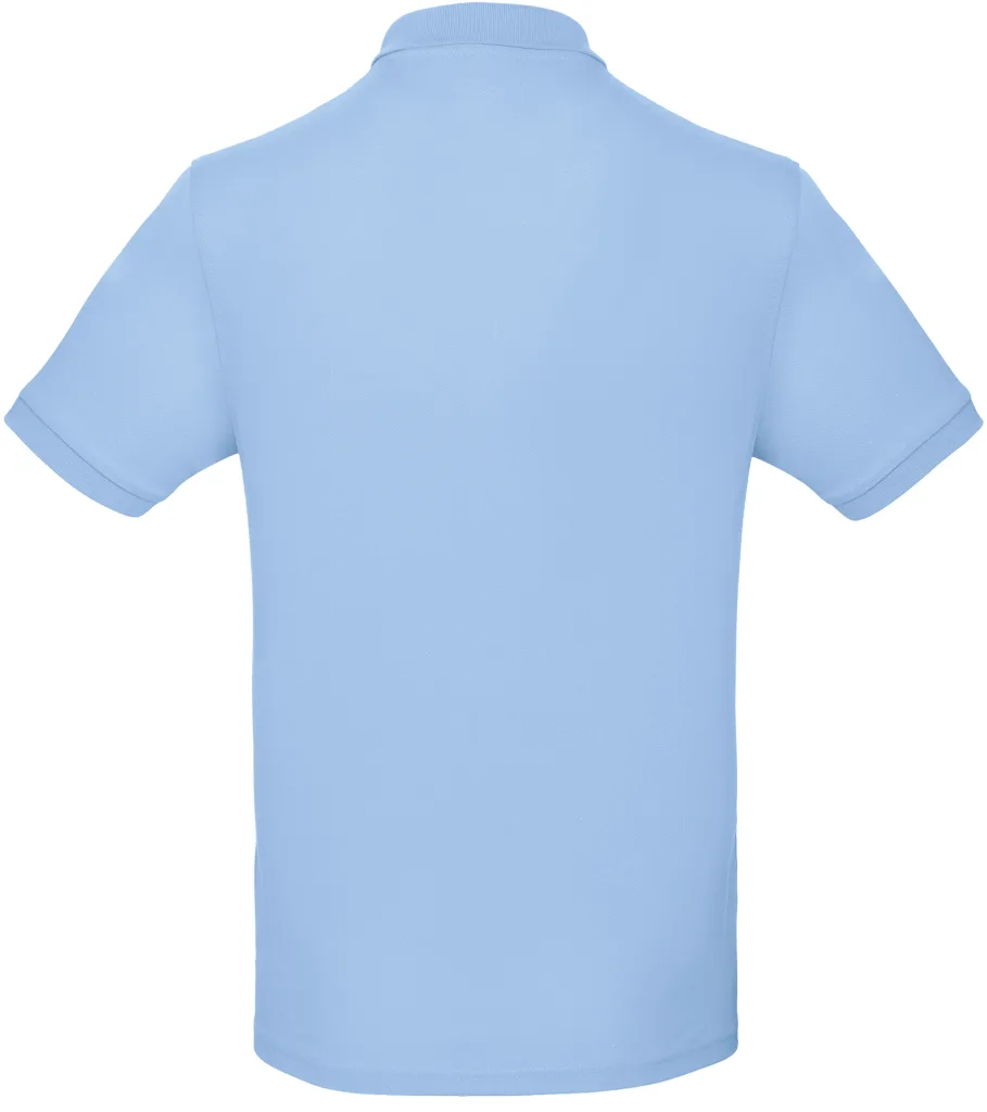 Polo bio homme personnalisé, coton biologique respirant (PM430), Sky Blue, photo 29