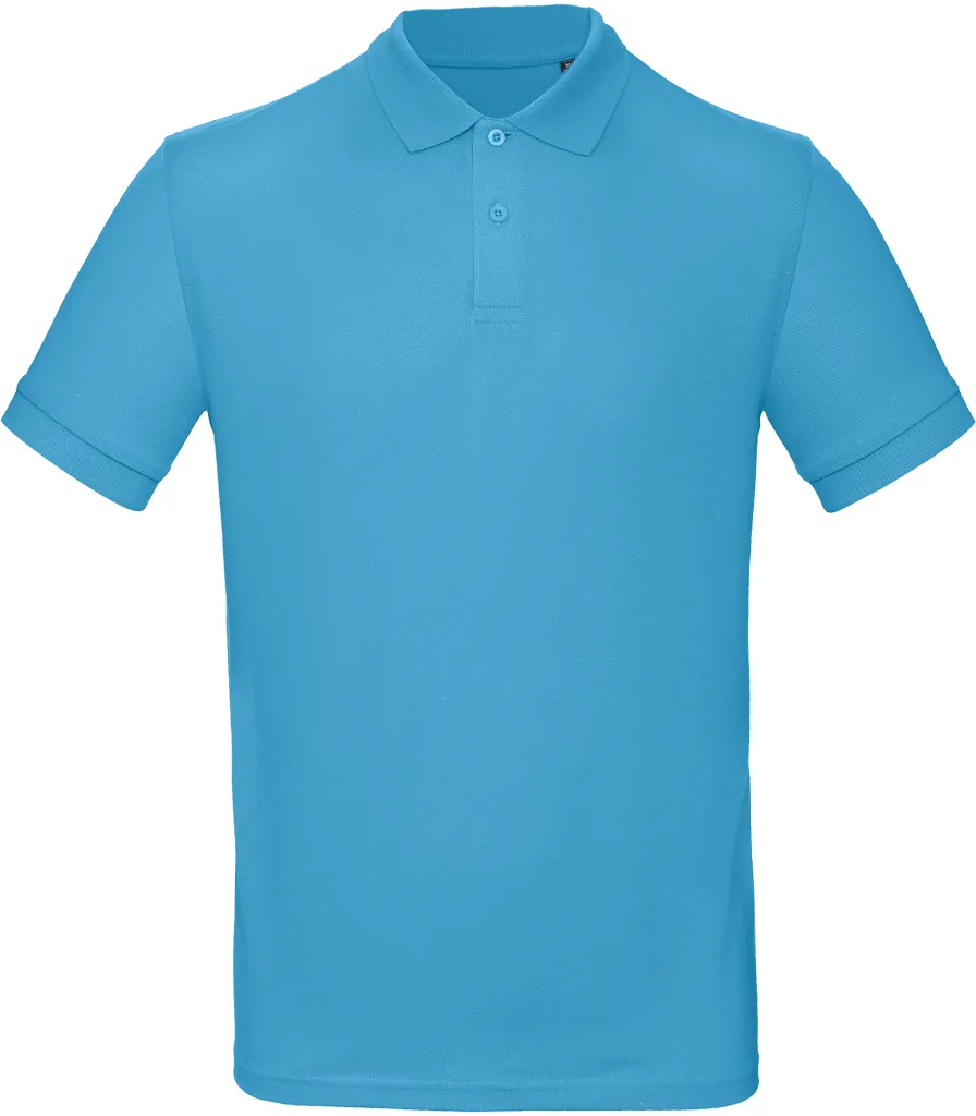Polo bio homme personnalisé, coton biologique respirant (PM430), Very Turquoise, photo 37