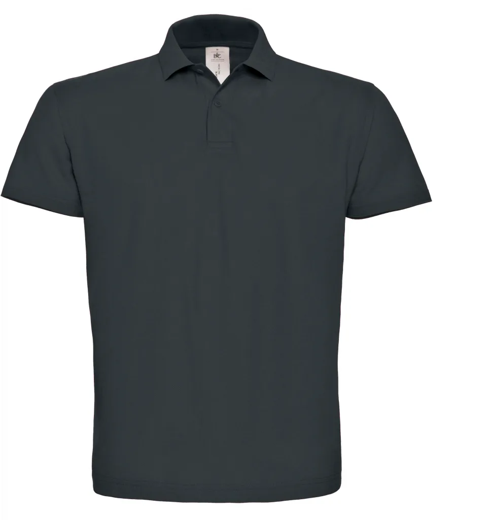 Polo homme personnalisé, maille piquée confortable (PUI10), Anthracite, photo 2