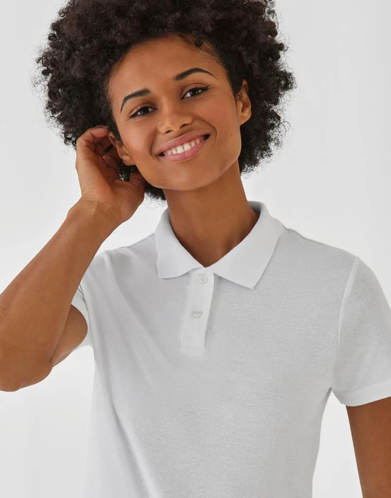 Polo femme personnalisé, piqué coton et coupe cintrée (PWI11), photo 2