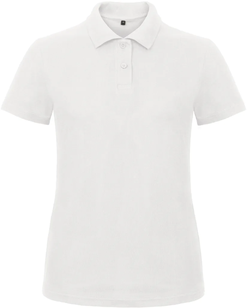 Polo femme personnalisé, piqué coton et coupe cintrée (PWI11), White, photo 21