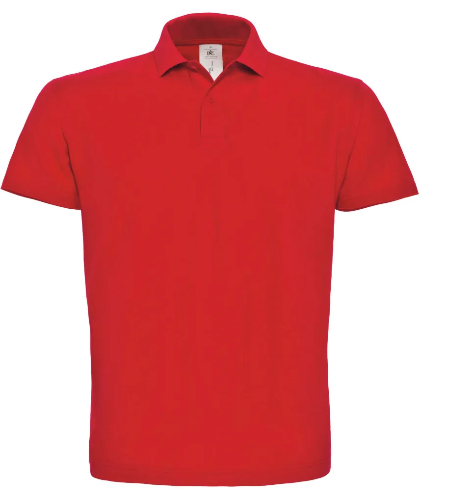 Polo homme personnalisé, maille piquée confortable (PUI10), Red, photo 17