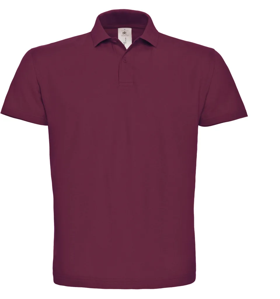 Polo homme personnalisé, maille piquée confortable (PUI10), Wine, photo 21