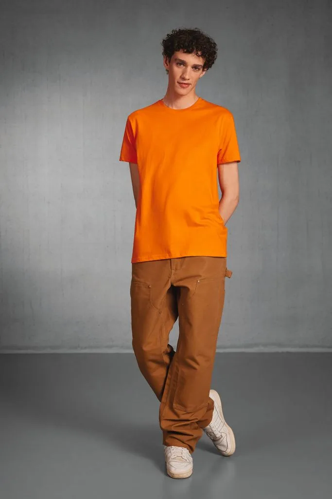 T-shirt homme personnalisé, coton épais et dense (TU03T), photo 2