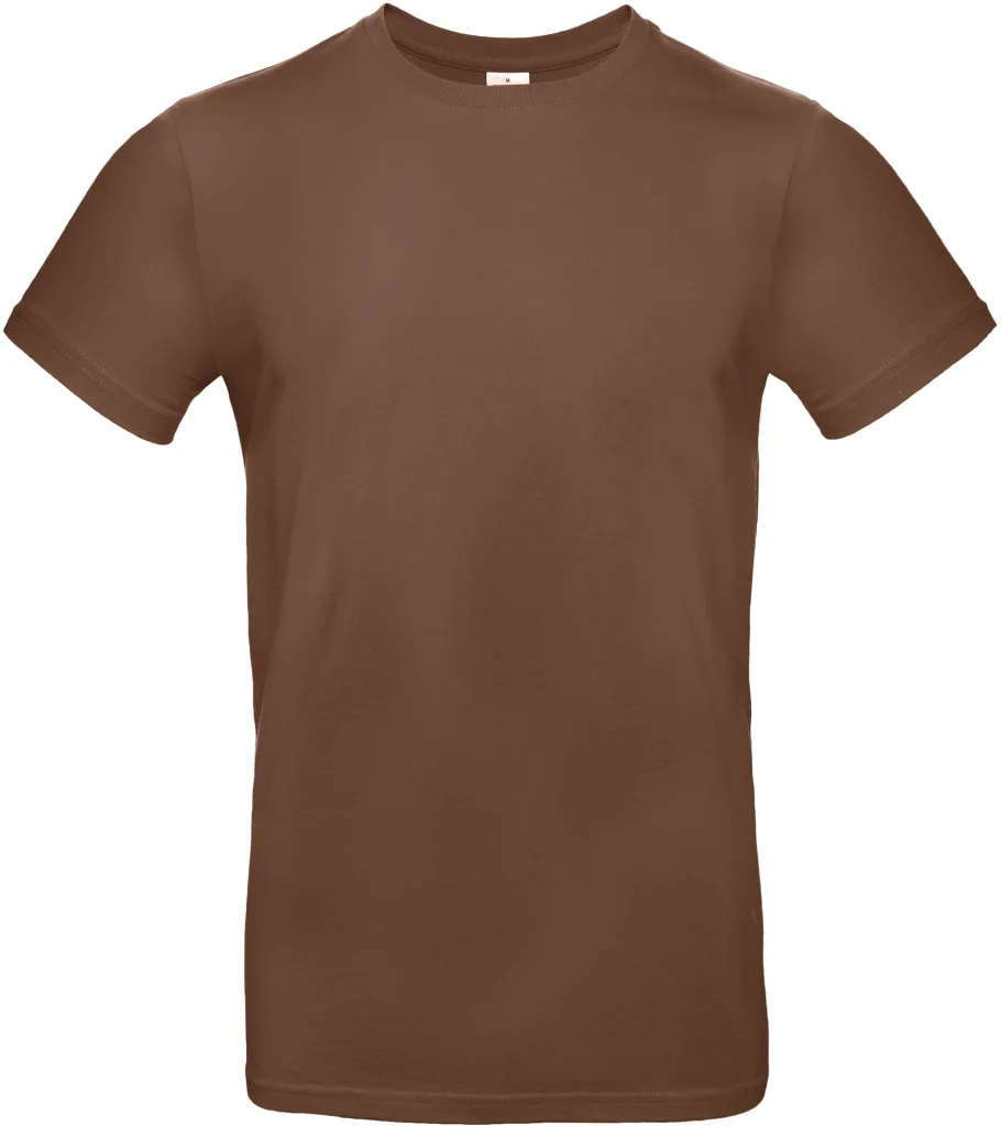 T-shirt homme personnalisé, coton épais et dense (TU03T), Chocolate, photo 19