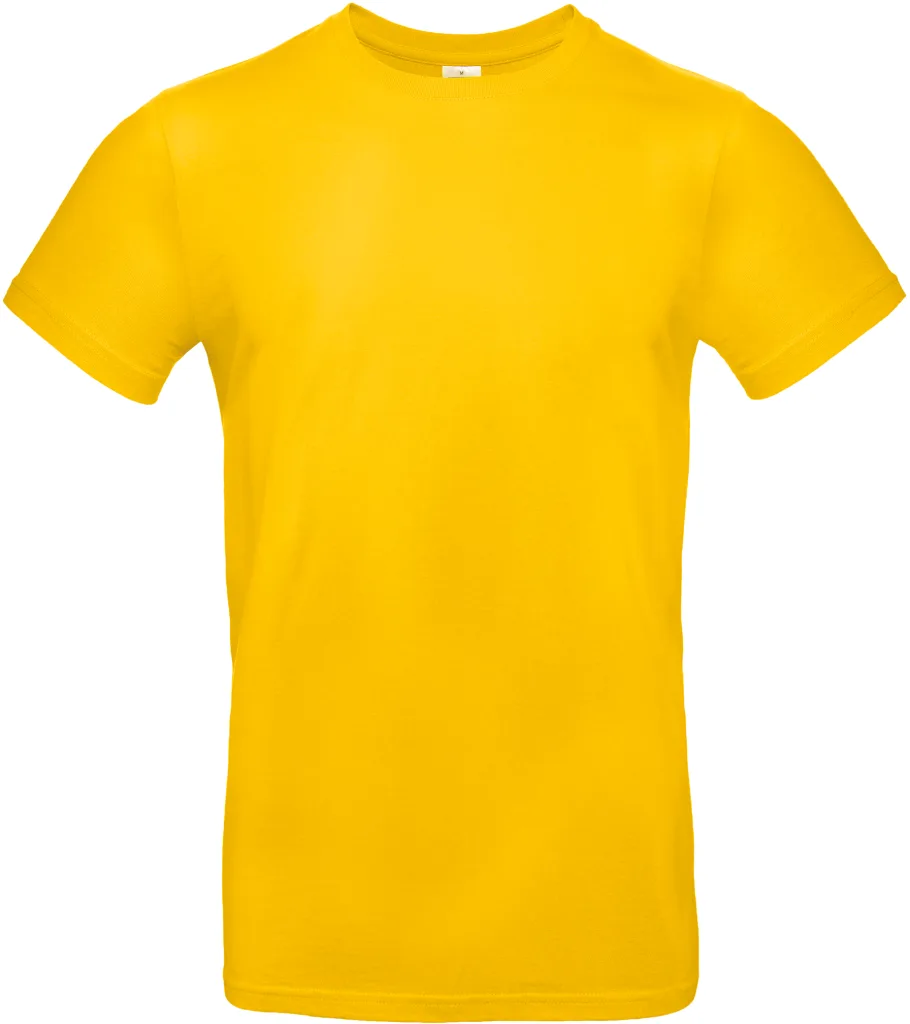T-shirt homme personnalisé, coton épais et dense (TU03T), Gold, photo 29