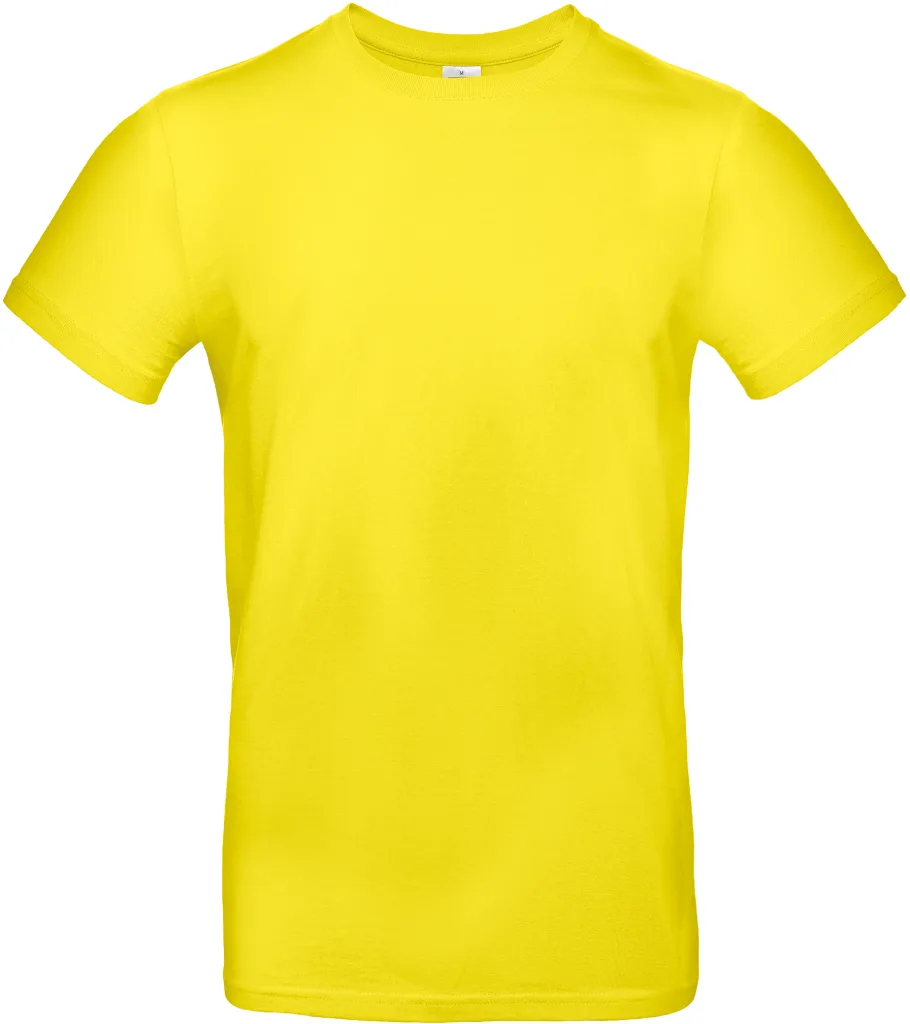 T-shirt homme personnalisé, coton épais et dense (TU03T), Solar Yellow, photo 63
