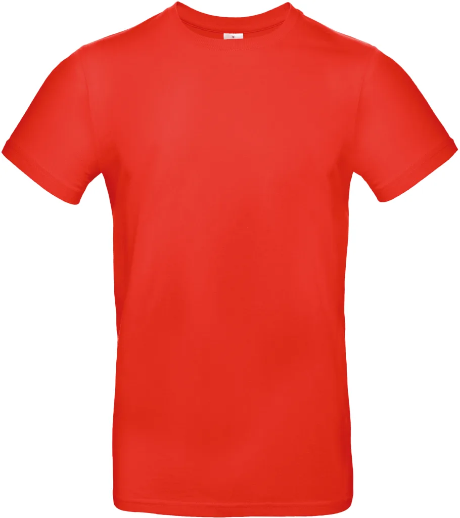 T-shirt homme personnalisé, coton épais et dense (TU03T), Sunset Orange, photo 71
