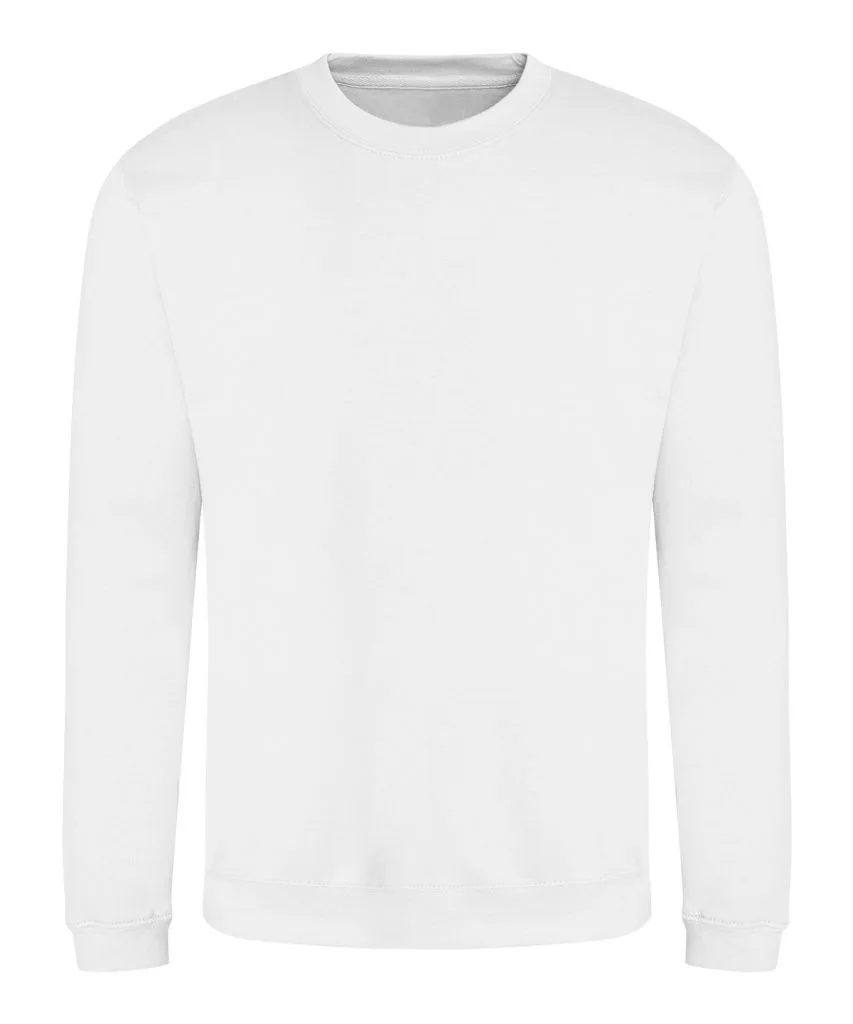 Sweat col rond personnalisé, molleton campus moelleux (JH030), Arctic White, photo 3