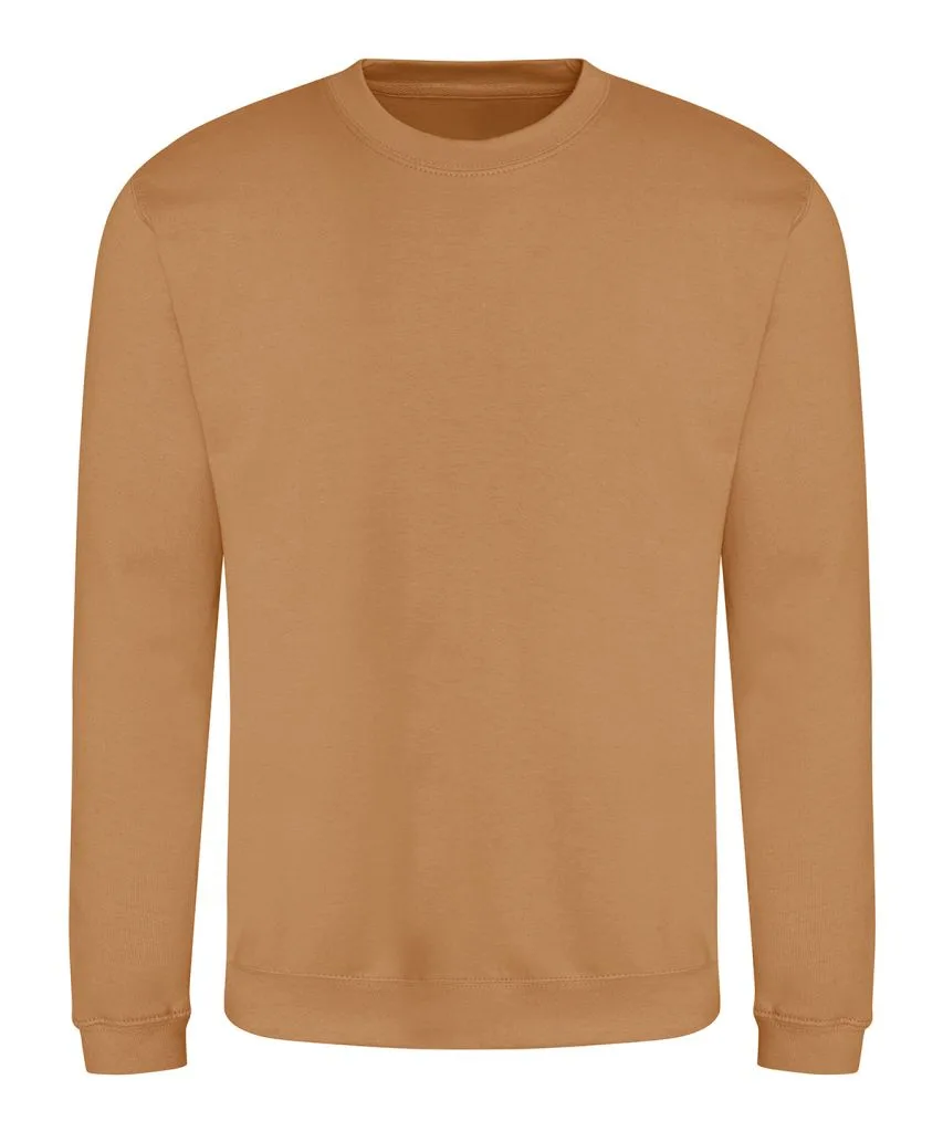 Sweat col rond personnalisé, molleton campus moelleux (JH030), Caramel Latte, photo 12