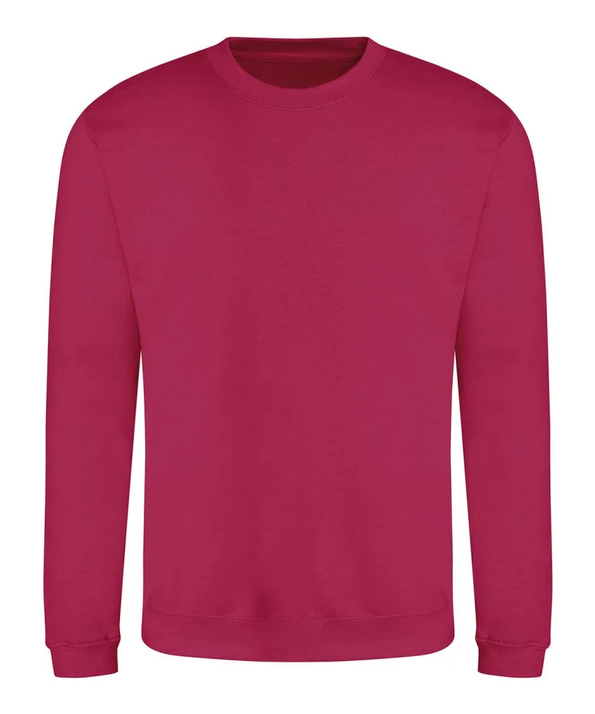 Sweat col rond personnalisé, molleton campus moelleux (JH030), Cranberry, photo 16