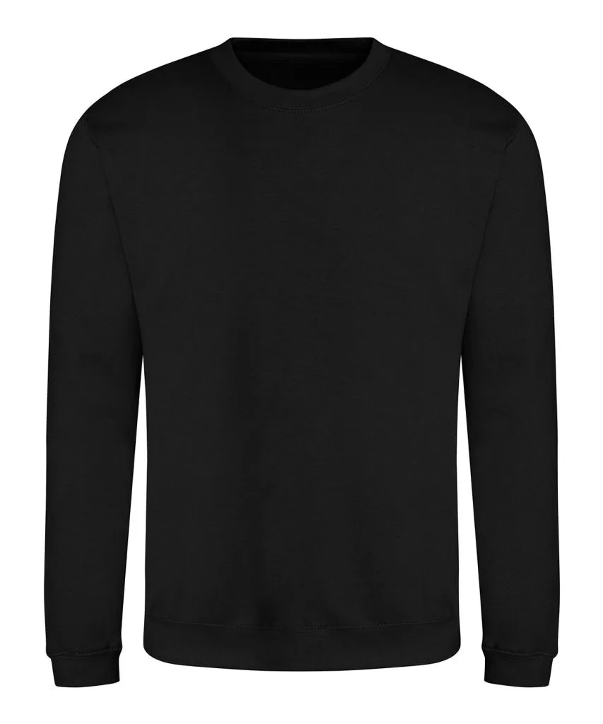 Sweat col rond personnalisé, molleton campus moelleux (JH030), Deep Black, photo 17
