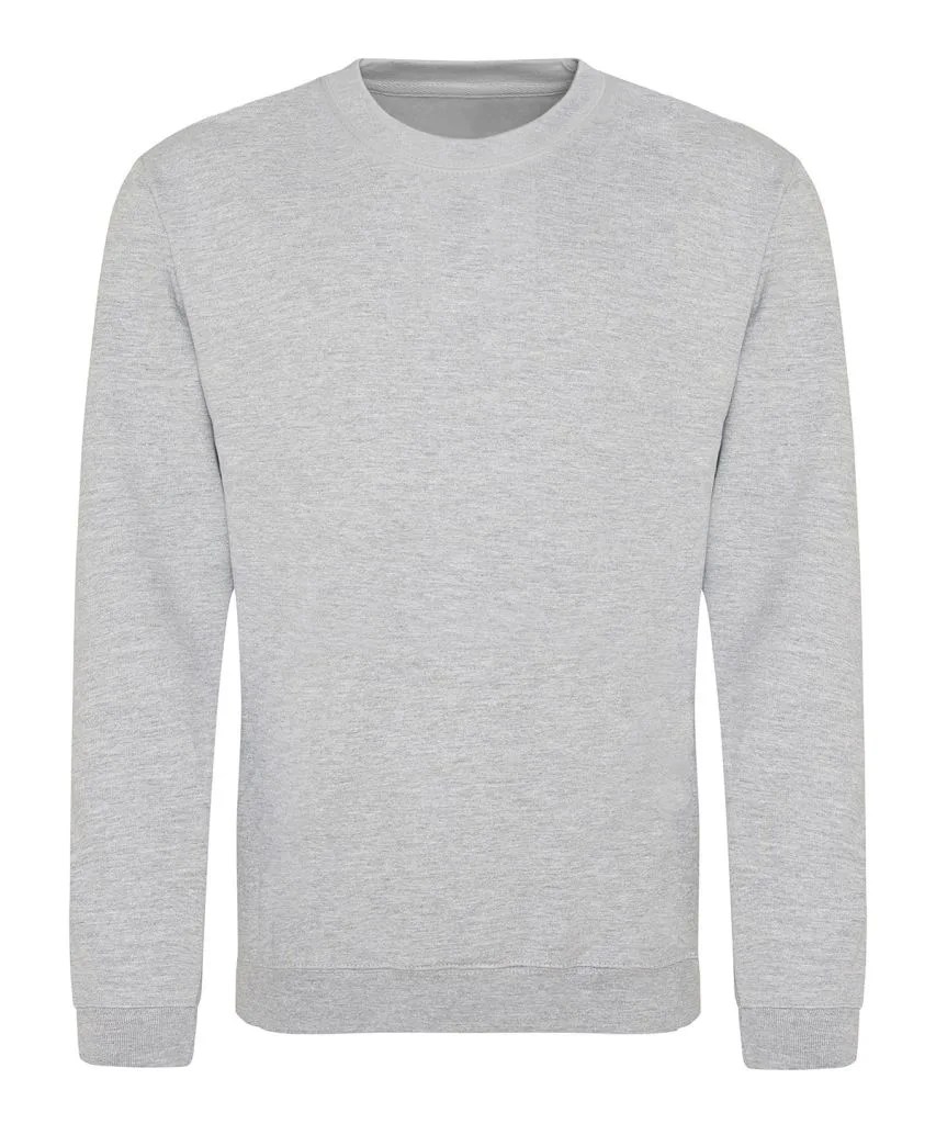 Sweat col rond personnalisé, molleton campus moelleux (JH030), Heather Grey, photo 31