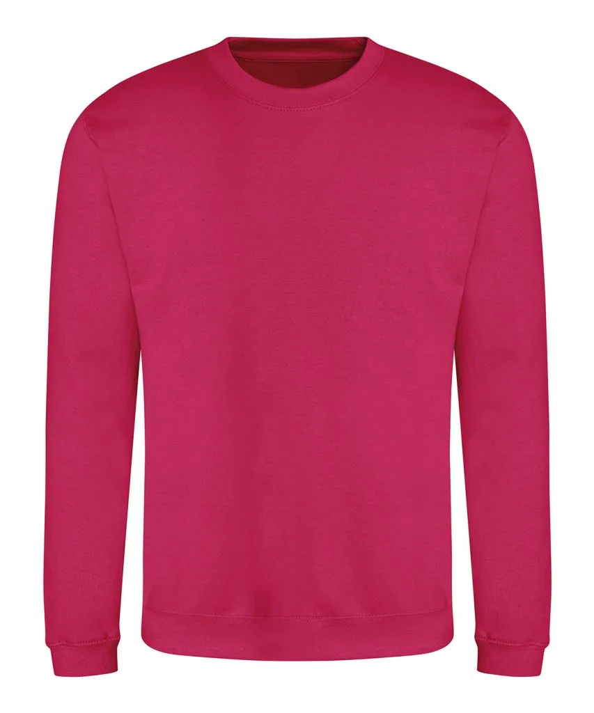 Sweat col rond personnalisé, molleton campus moelleux (JH030), Hot Pink, photo 33