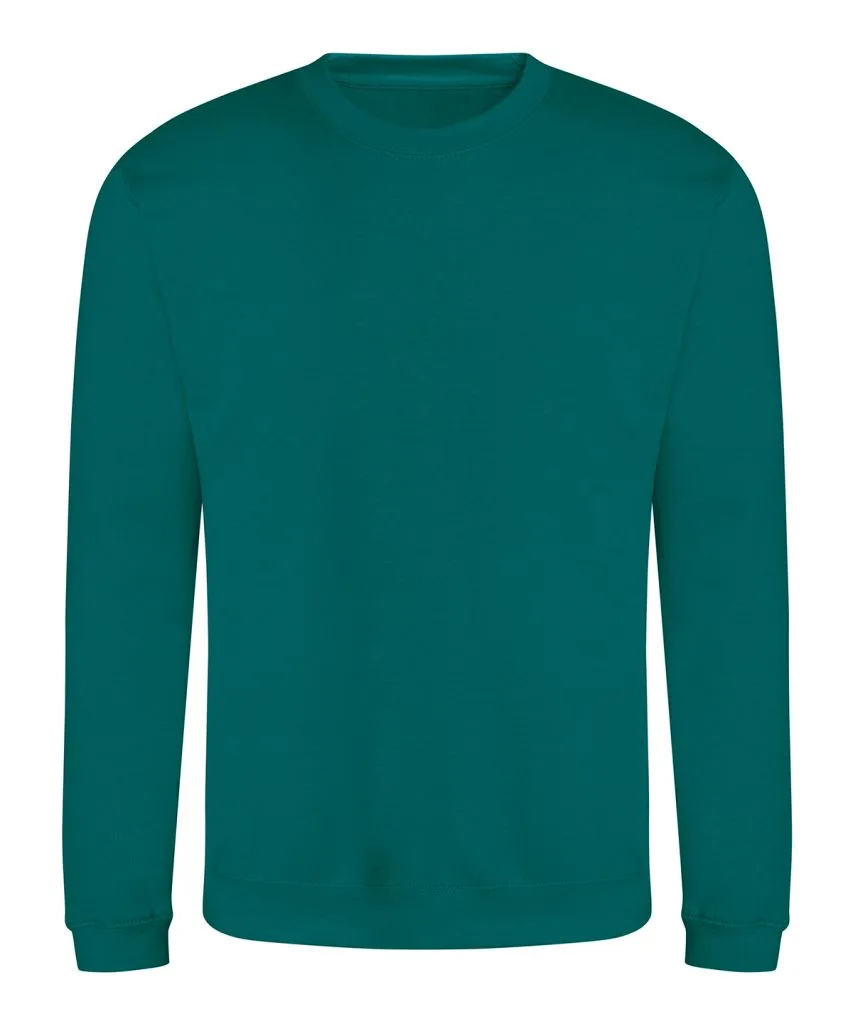 Sweat col rond personnalisé, molleton campus moelleux (JH030), Jade, photo 35