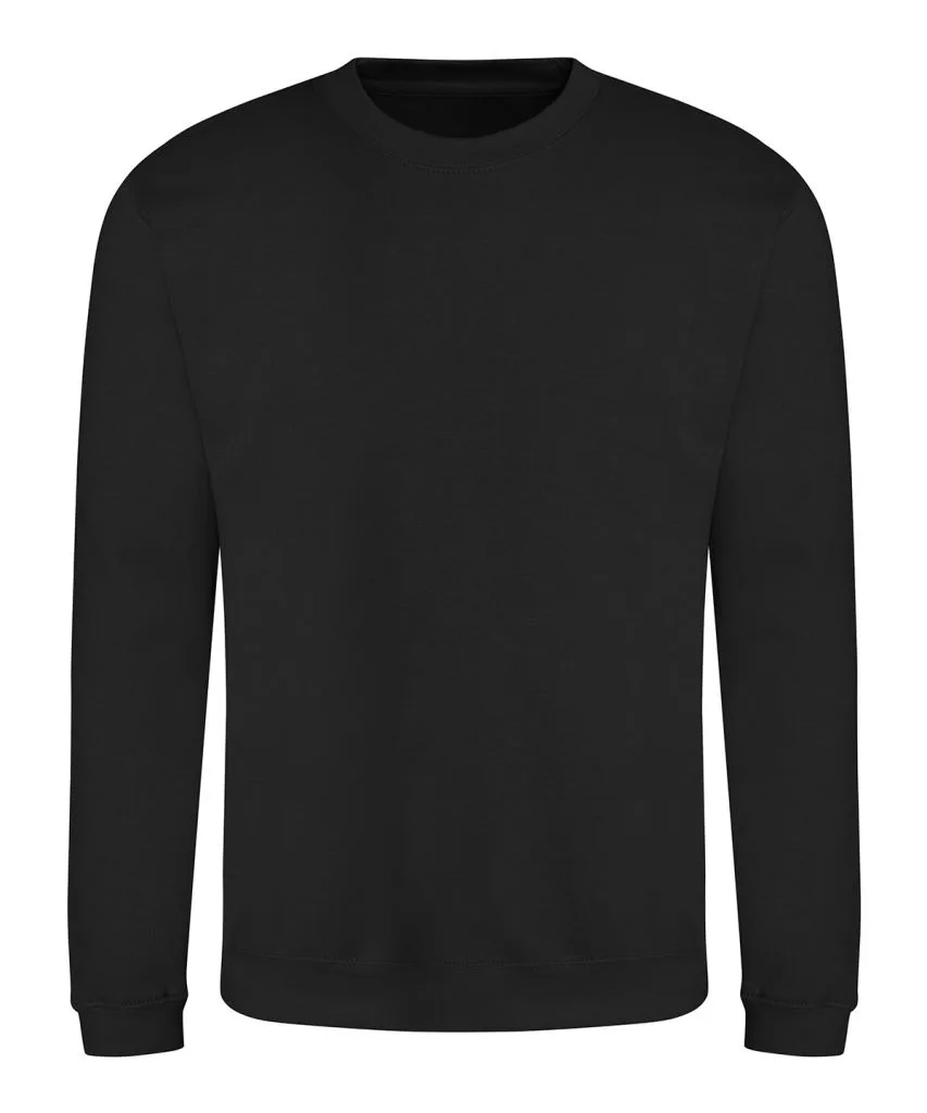 Sweat col rond personnalisé, molleton campus moelleux (JH030), Jet Black, photo 36