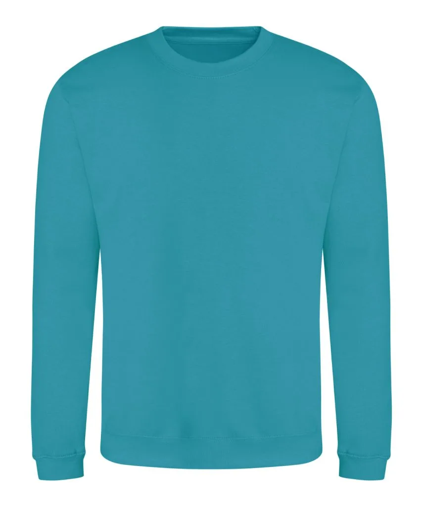 Sweat col rond personnalisé, molleton campus moelleux (JH030), Lagoon Blue, photo 39