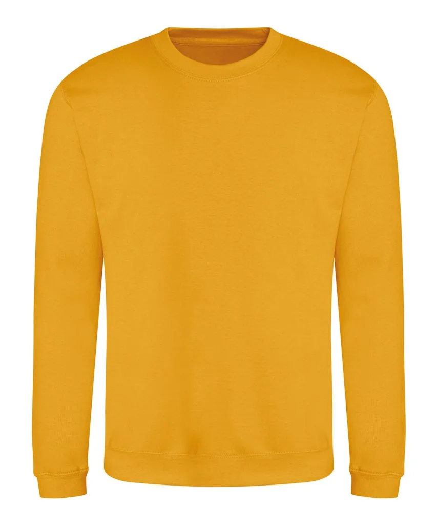 Sweat col rond personnalisé, molleton campus moelleux (JH030), Mustard, photo 43