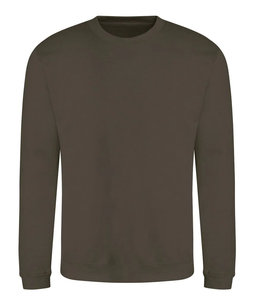 Sweat col rond personnalisé, molleton campus moelleux (JH030), Olive Green, photo 47