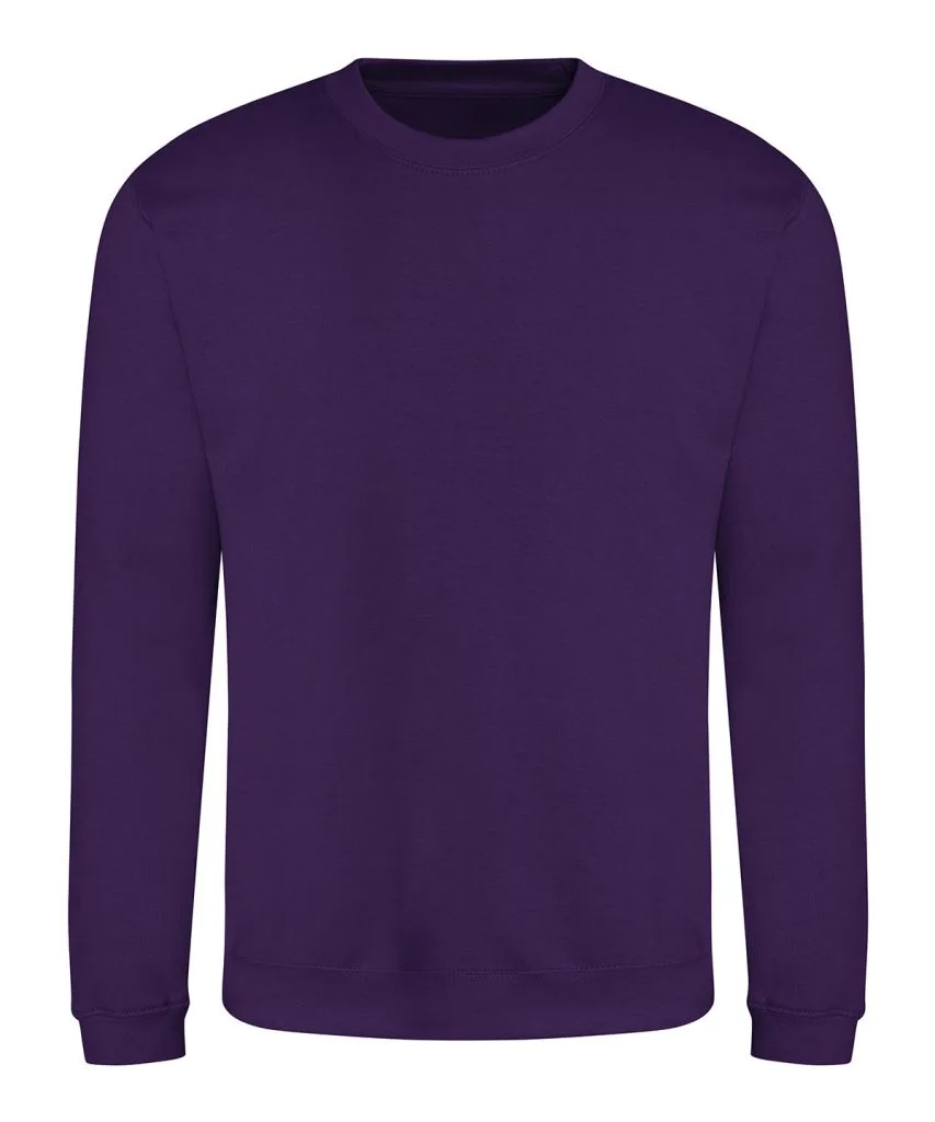 Sweat col rond personnalisé, molleton campus moelleux (JH030), Purple, photo 54