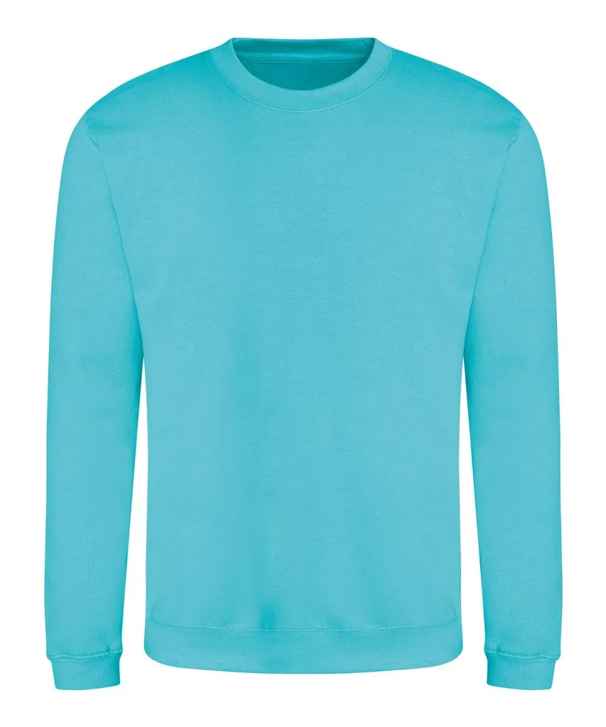 Sweat col rond personnalisé, molleton campus moelleux (JH030), Turquoise Surf, photo 65