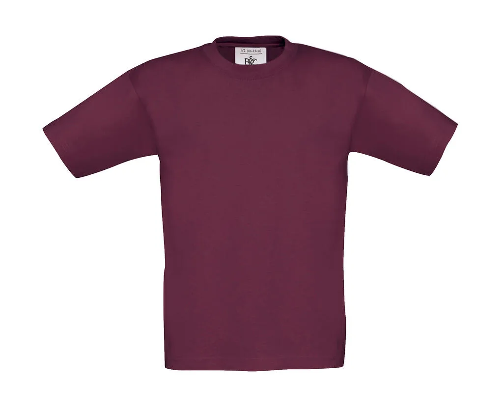 T-shirt enfant personnalisé, coton doux et confortable (TK300), Burgundy, photo 8