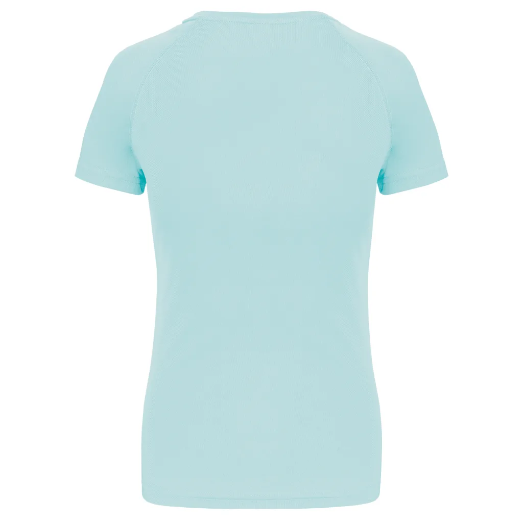 T-shirt de sport femme personnalisé, coupe ajustée (PA439), Ice Mint, photo 25