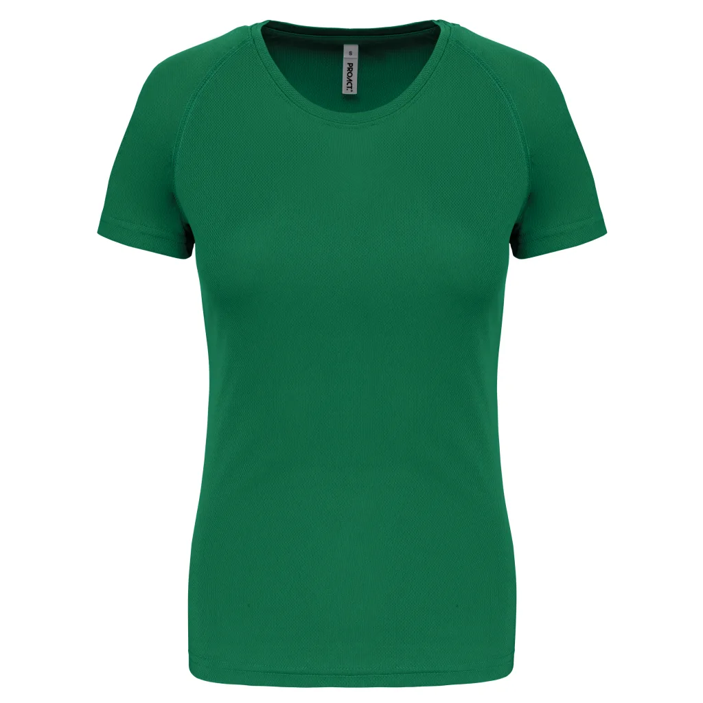 T-shirt de sport femme personnalisé, coupe ajustée (PA439), Kelly Green, photo 26