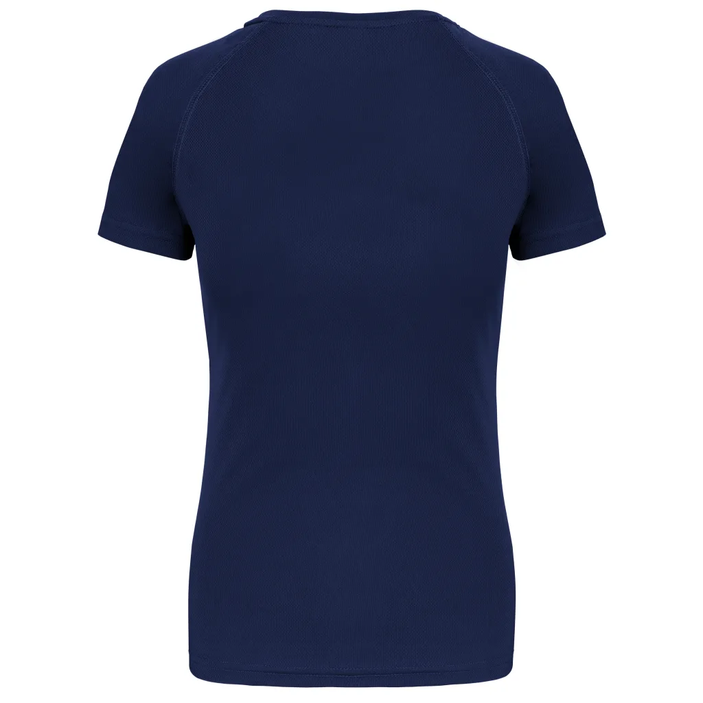 T-shirt de sport femme personnalisé, coupe ajustée (PA439), Sporty Navy, photo 45