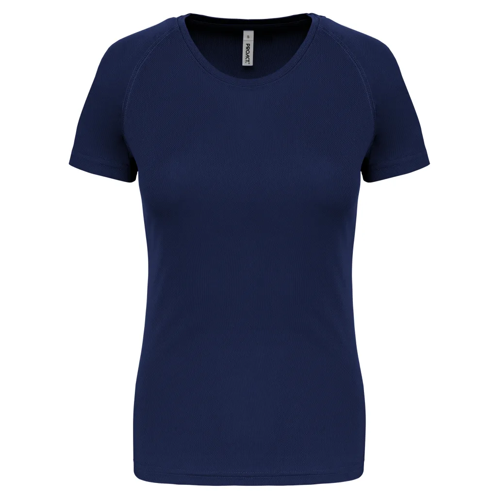 T-shirt de sport femme personnalisé, coupe ajustée (PA439), Sporty Navy, photo 44