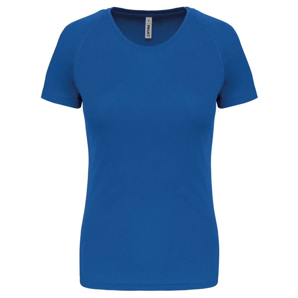 T-shirt de sport femme personnalisé, coupe ajustée (PA439), Sporty Royal Blue, photo 46