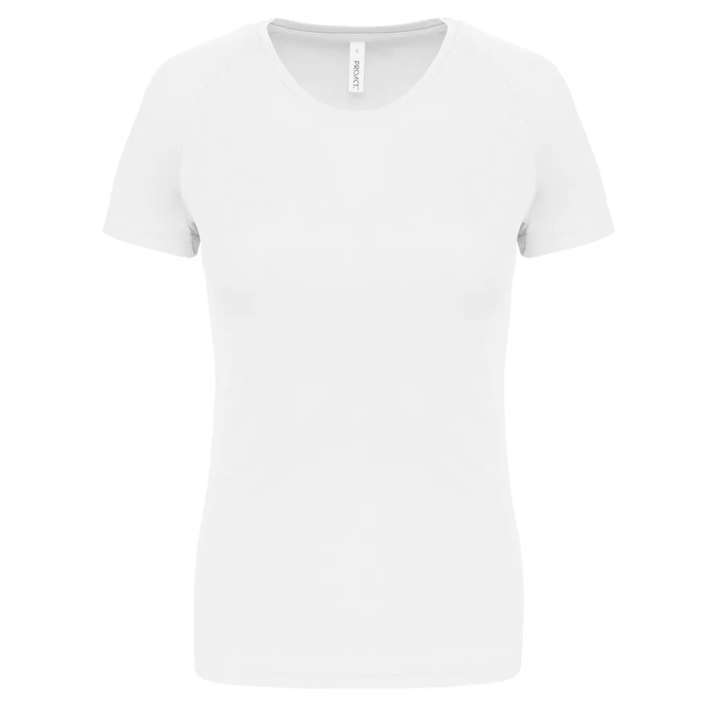 T-shirt de sport femme personnalisé, coupe ajustée (PA439), White, photo 52