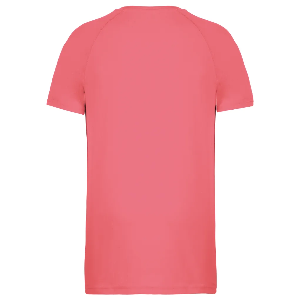 T-shirt de sport homme personnalisé, coupe raglan (PA438), Coral, photo 11