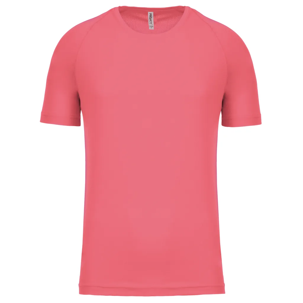 T-shirt de sport homme personnalisé, coupe raglan (PA438), Coral, photo 10