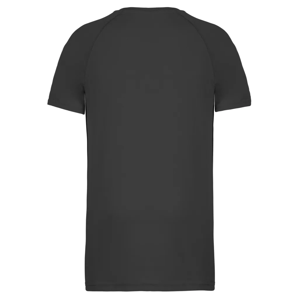 T-shirt de sport homme personnalisé, coupe raglan (PA438), Dark Grey, photo 14