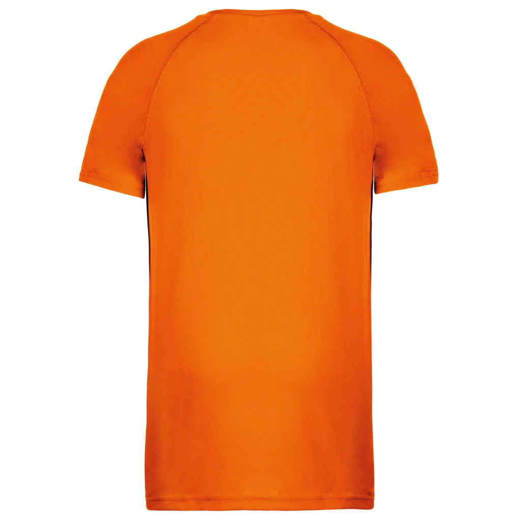 T-shirt de sport homme personnalisé, coupe raglan (PA438), Fluorescent Orange, photo 20