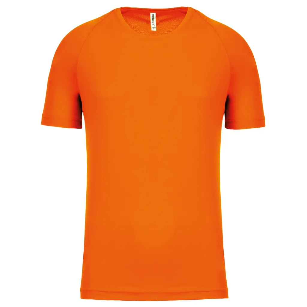 T-shirt de sport homme personnalisé, coupe raglan (PA438), Fluorescent Orange, photo 19