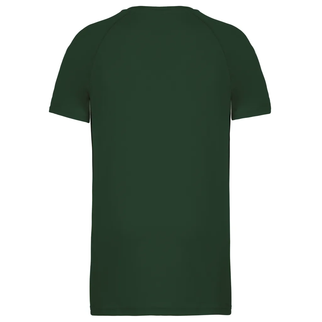 T-shirt de sport homme personnalisé, coupe raglan (PA438), Forest Green, photo 26