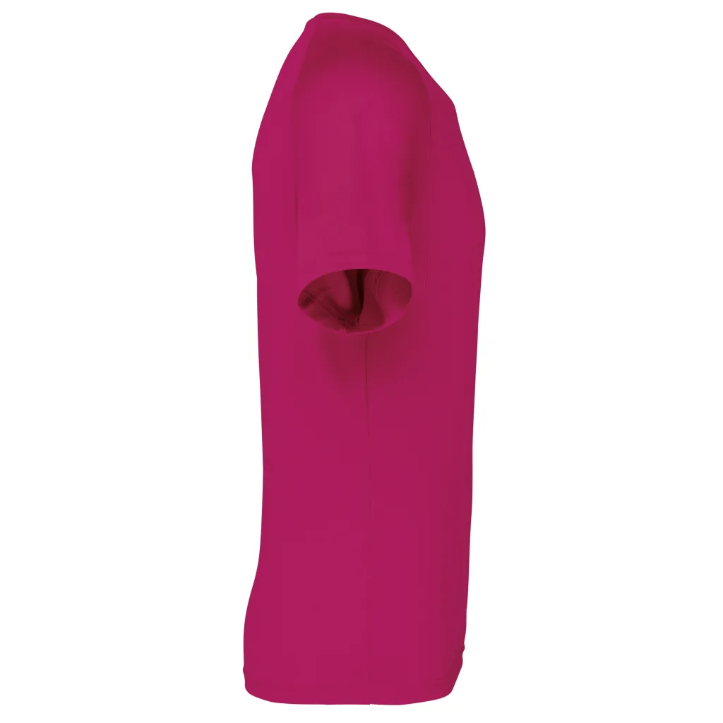 T-shirt de sport homme personnalisé, coupe raglan (PA438), Fuchsia, photo 30