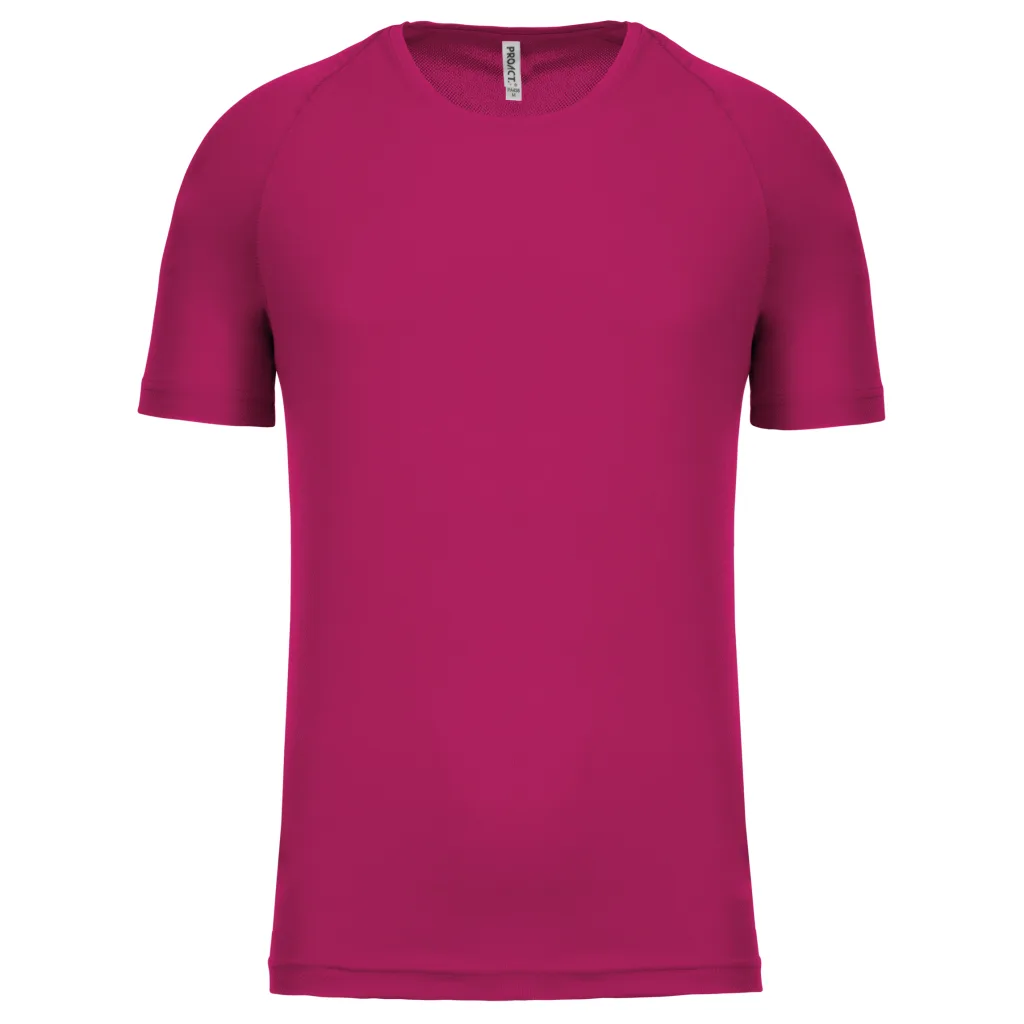 T-shirt de sport homme personnalisé, coupe raglan (PA438)