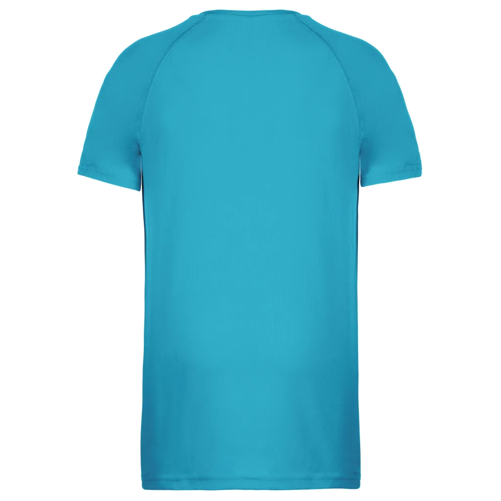 T-shirt de sport homme personnalisé, coupe raglan (PA438), Light Turquoise, photo 41