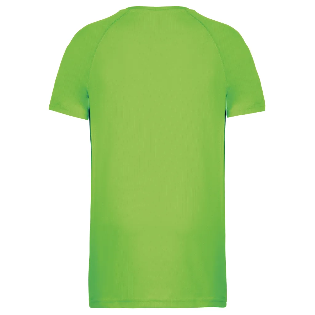 T-shirt de sport homme personnalisé, coupe raglan (PA438), Lime, photo 44