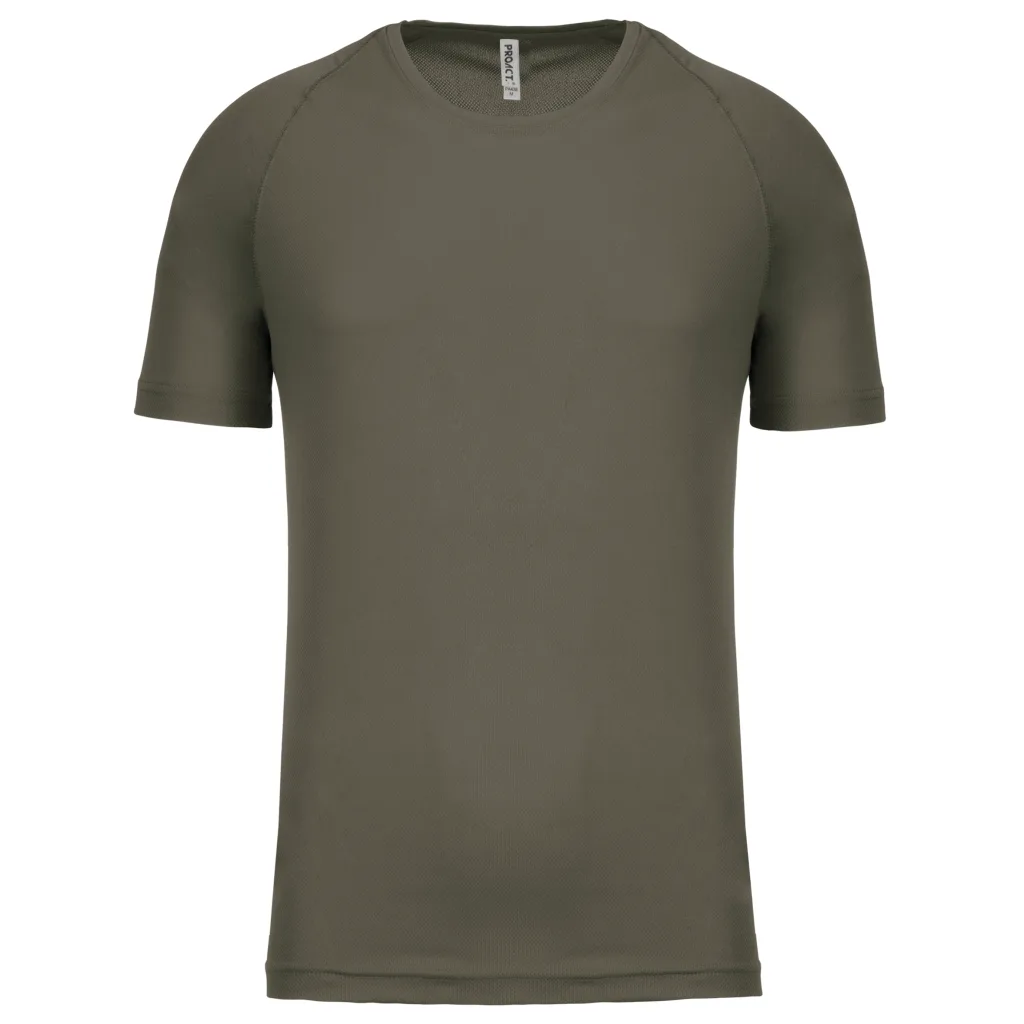 T-shirt de sport homme personnalisé, coupe raglan (PA438), Olive, photo 46