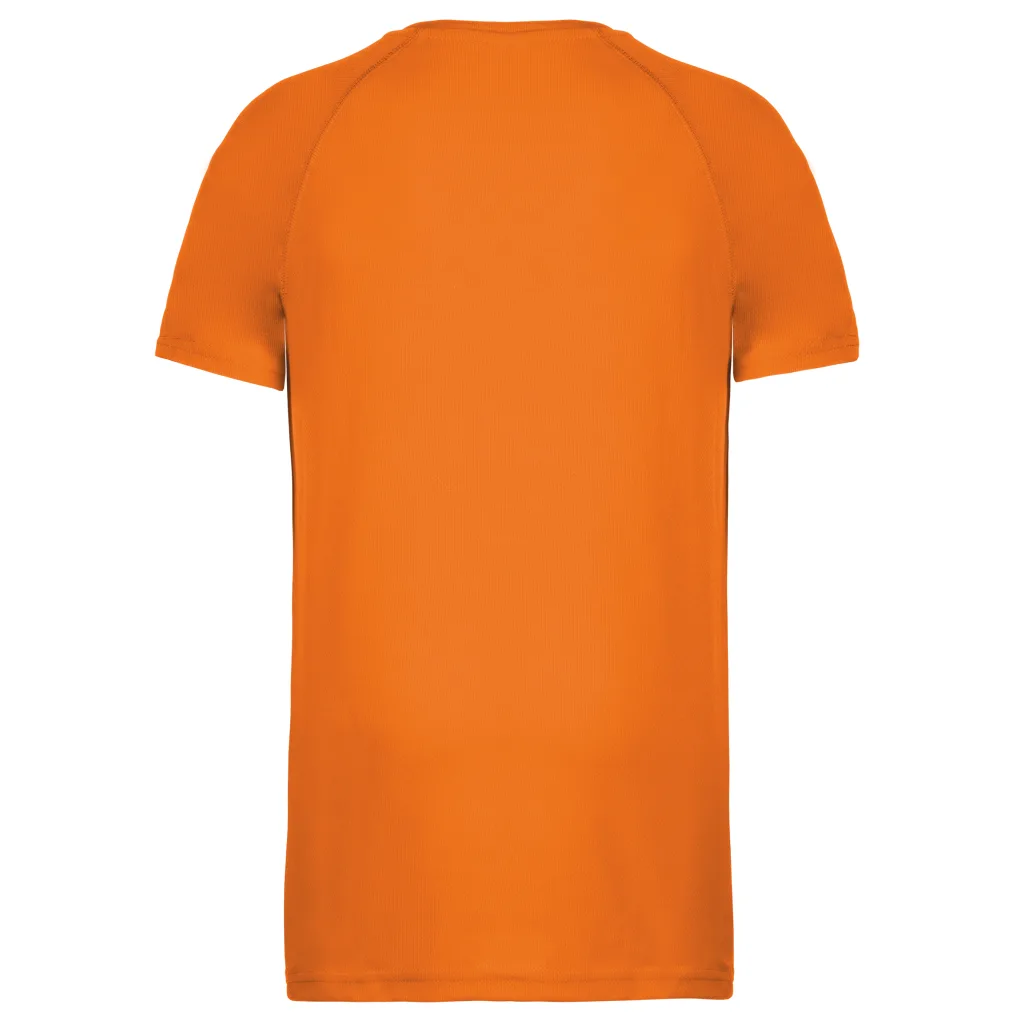 T-shirt de sport homme personnalisé, coupe raglan (PA438), Orange, photo 50